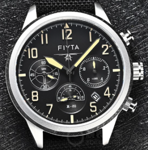 飞亚达马赫系列“直--20”制胜款手表：直--20 原型机成功研发 10 周年纪念，汲取战机灵感，整表设计复古时尚