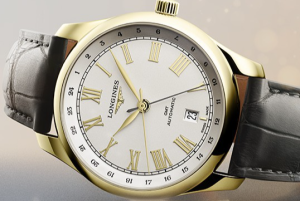 高精防浪琴表名匠系列GMT复刻金表，18K黄金与18K玫瑰金的奢华对比，哪一款更能打动你？