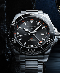 揭秘浪琴全新43mm深海征服者GMT腕表：商务旅行必备良品，一表走天下！
